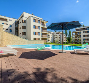 The completed residential park