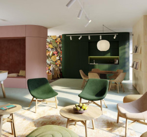 Metrodom Green: Common area