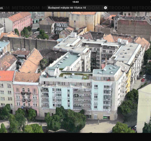 The building on satelit photos