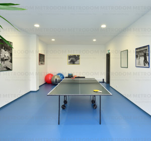 Remek kikapcsolódást biztosít a ping-pong terem.